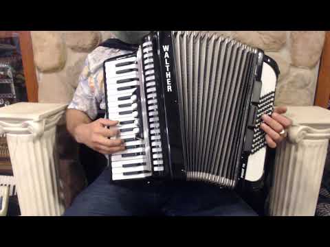 4654 - Black Walther Pirat 72 Weltmeister Achat Piano Accordion LMM 34 72 $1499