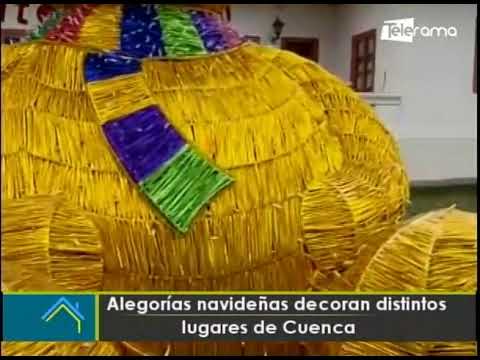 Alegorías navideñas decoran distintos lugares de Cuenca