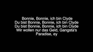 Loredana feat. Mozzik -BONNIE &amp; CLYDE I Lyrics