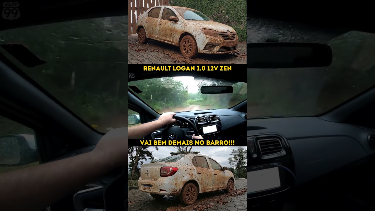 Renault Logan segue mostrando que vai muito bem na estrada de barro!!! #renaultlogan