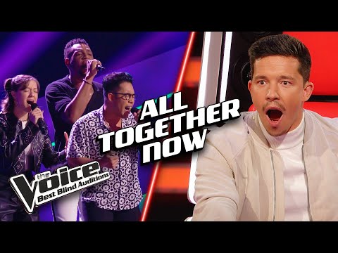 Unexpected GROUPS & TRIOS | The Voice Best Blind Auditions