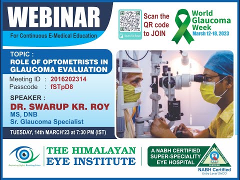 Webinar on Glaucoma
