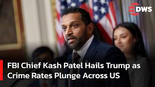 FULL SPEECH: FBI Director Kash Patel Credits Trump for America’s Crime Reduction | AC15