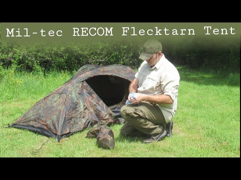 Mil-Tec RECOM Flecktarn Tent