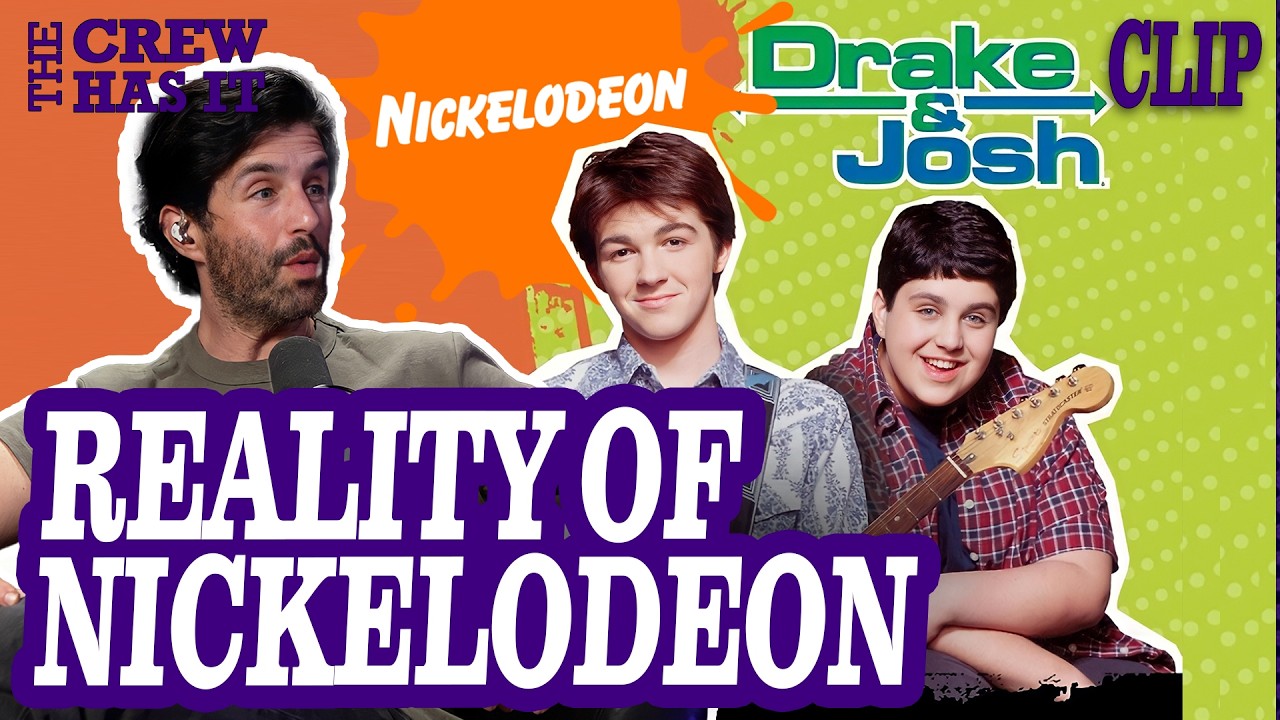 What Nickelodeon was REALLY like for Josh Peck | The Crew Has It Clips