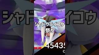 シャドウライコウ祭りに参加してみした #ポケモン #ポケモンgo