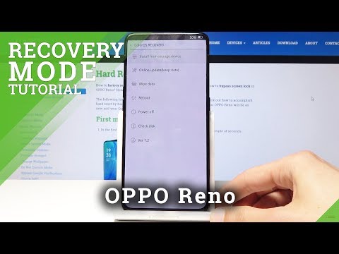Recovery Mode OPPO Reno - How to Enter / Quit OPPO Recovery Menu