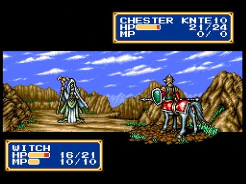 [SEGA Genesis] Shining Force II Walkthrough [16] - North Cliff Battle