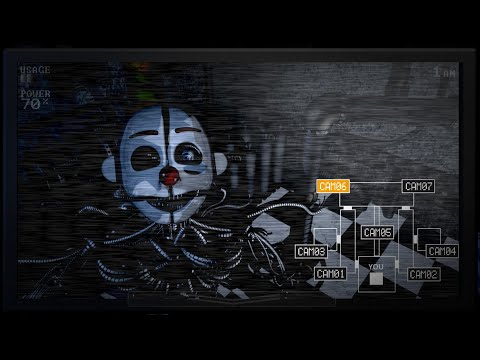 FNaF: Sister location - Ennard Bossfight - No Commentary (Fake Ending)