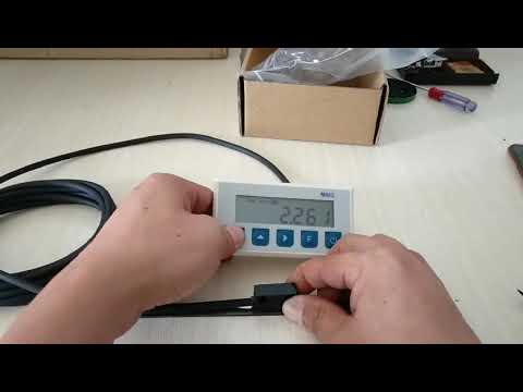 Miniatur Magnetic Grid Scale Integrated Embedded  Measurement System Linear Encoder Digital Display