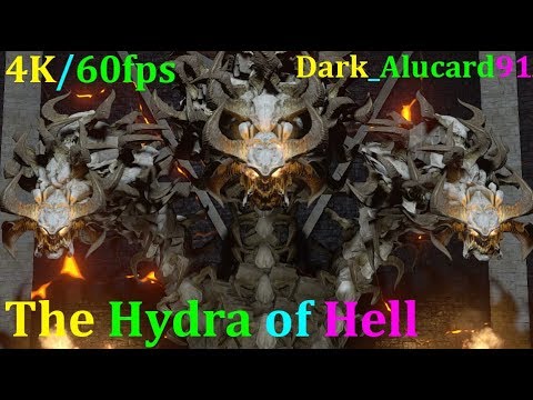 Doom SnapMap - The Hydra of Hell - 4k/60Fps/Max settings