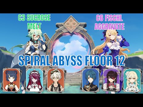 FREE TO PLAY TEAMS DESTROYING THE SPIRAL ABYSS 3.1! NO RETRIES FLOOR 12 FULL STAR CLEAR GAMEPLAY