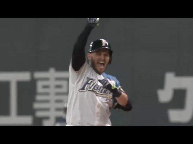 【8回裏】これが上位の底力!! ファイターズ・レアード 逆転の2点タイムリー!! 2016/8/16 F-Bs