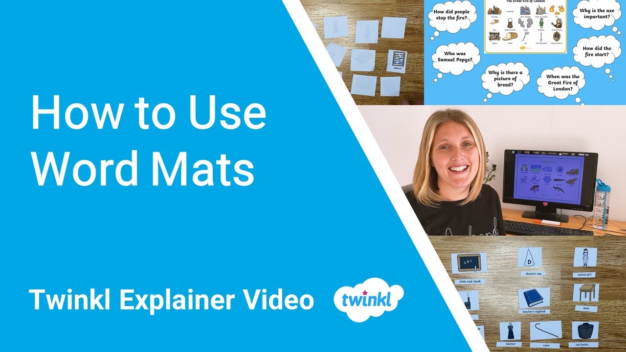 How to Use Word Mats