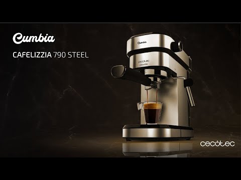 Cafelizzia 790 Steel Cecotec coffee machine — Rehabilitaweb