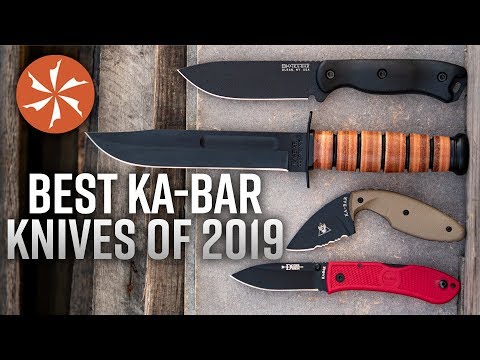 Melhores facas KA-BAR de 2019 disponíveis em KnifeCenter.com