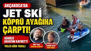  Akçakoca’da Jetski Kazası 1 Ölü, 1 Yaralı