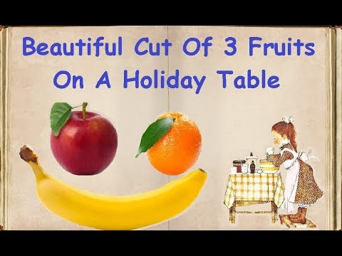 Beautiful Cut Fruit On The Festive Table / Book of recipes / Bon Appetit