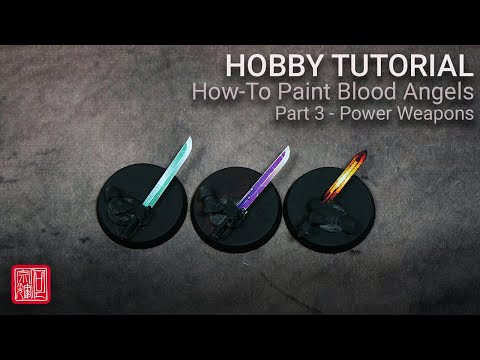 How-To Paint Blood Angels, Part 3 - Power Weapons | Hobby Tutorial