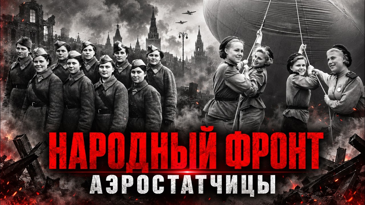 Народный фронт. Как аэростатчицы защищали страну во время Великой Отечестве