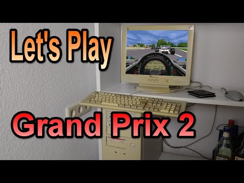 Let’s Play Grand Prix 2 von MicroProse aus dem Jahr 1996 - Let’s Play Retro Game deutsch