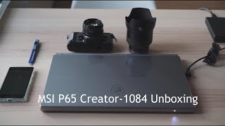 Video thumbnail for MSI P65 Creator-1084 Unboxing (2019) by TofuShop