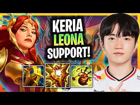 T1 KERIA BRINGS BACK LEONA IN KOREA SOLOQ! | T1 Keria Leona SUPPORT Guide Patch 26.3