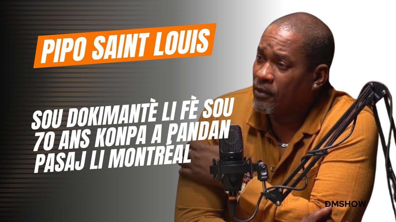 Pipo Saint Louis sou koman jenerasyon sa wè mizik Haïtien an et sou dokimantè li a reyalize a.