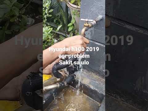 hyunda h100 2019 egr problem