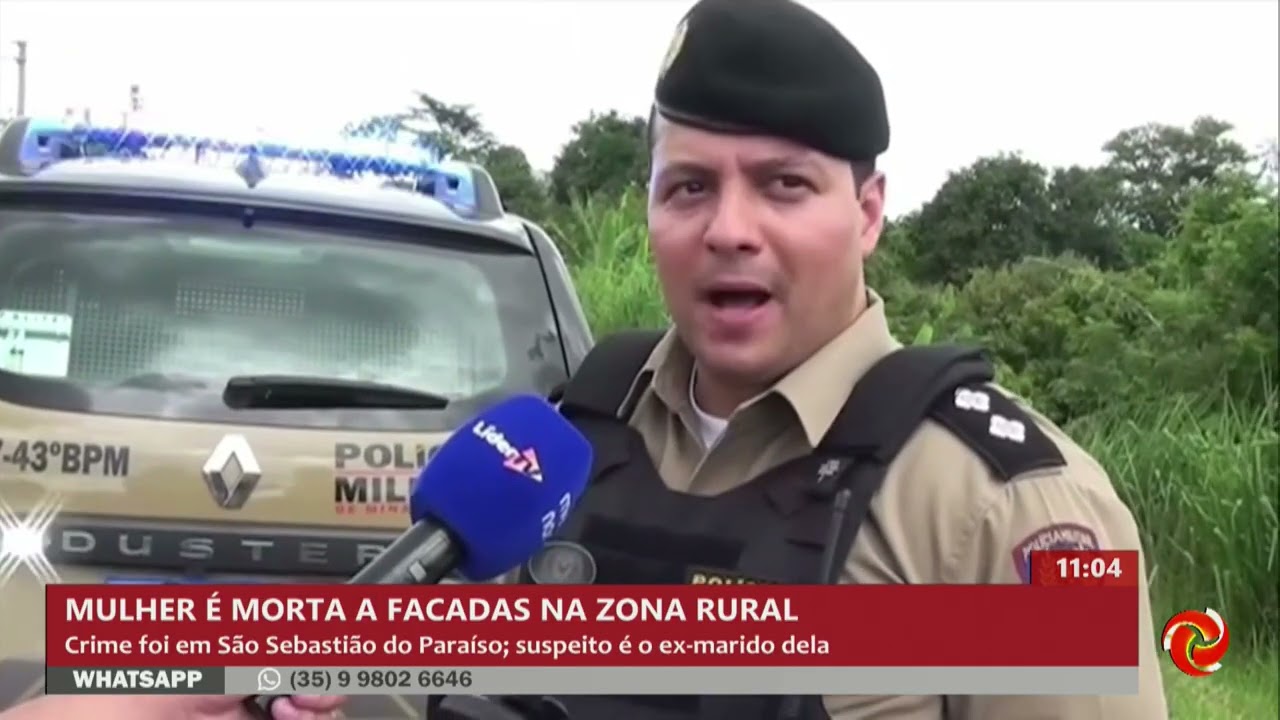 Mulher é morta a facadas na zona rural de São Sebastião do Paraíso