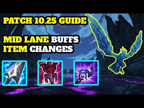[Mid Lane] Patch 10.25 Analysis | Luden's Tempest BUFF, Anivia, Muramana, Imperial Mandate + More!