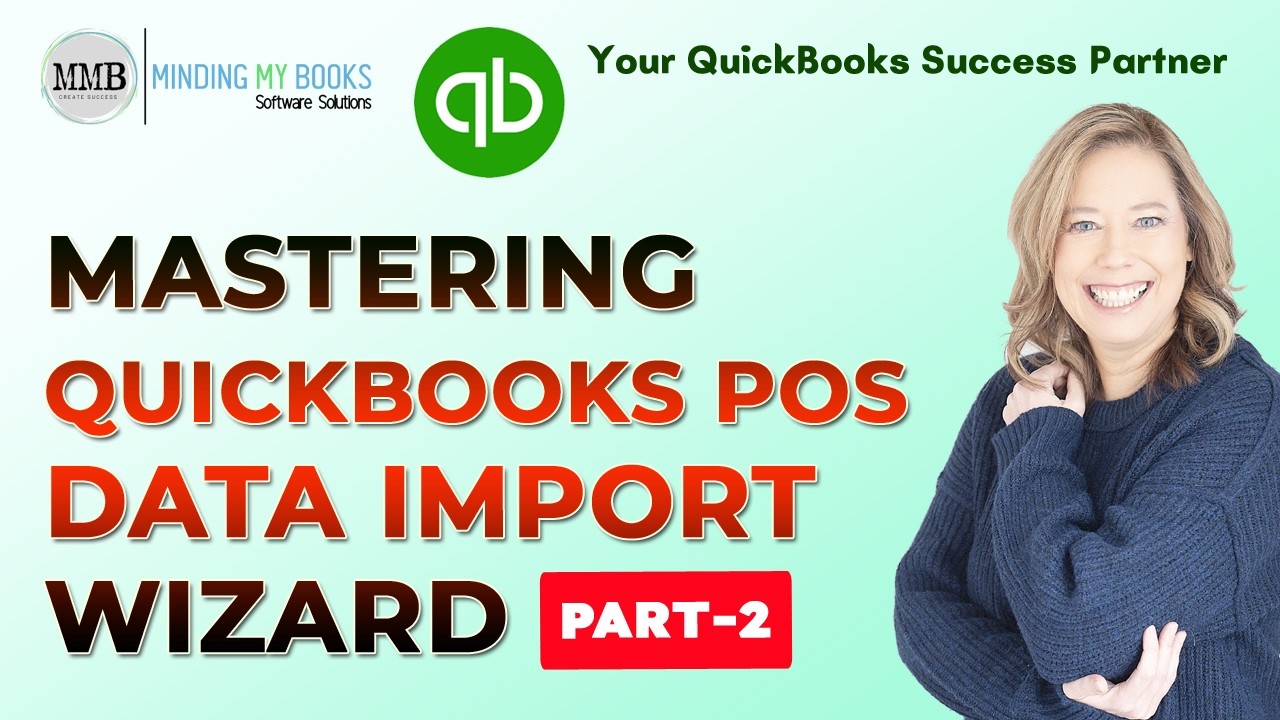 How to use the data import wizard in QuickBooks POS - MMB