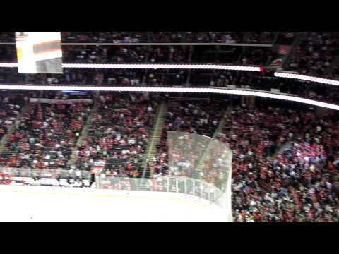 NJ Devils Goal Chant at Scott Niedermayer Retirement - 12-16-11 043.MOV