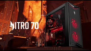 Acer 2023 Acer Nitro 70 AMD | AMD Ryzen Gaming Desktop