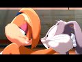 Bugs Bunny Meets Lola Bunny Scene Space Jam 1996 4K Movie Clip