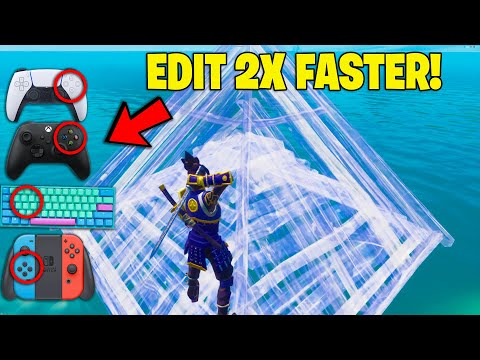 The SECRET Setting To Edit 2X FASTER on Fortnite! (Console & PC!)