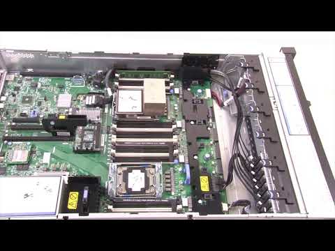 Lenovo x3650 M5 removing a 2.5-inch simple-swap drive backplate