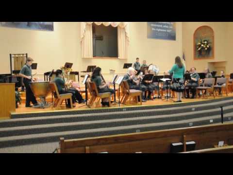 2017.03.03-JH MACS Fine Arts Festival-Band Performs Part 2 of 2 of "The Great Locomotive Chase"