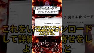 【 さとうさおり 】東京都は補助金の決算を公表していない！？何それ！？私たちの税金ちゃんと使われてるか検証させない気か！（公認会計士　政治活動家　さとうさおり 氏）