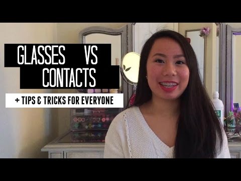 Glasses VS Contacts | My favorite tips and other info you need to know