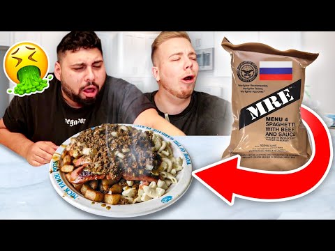 ich TESTE RUSSISCHES Militär ESSEN.. 🇷🇺🤮