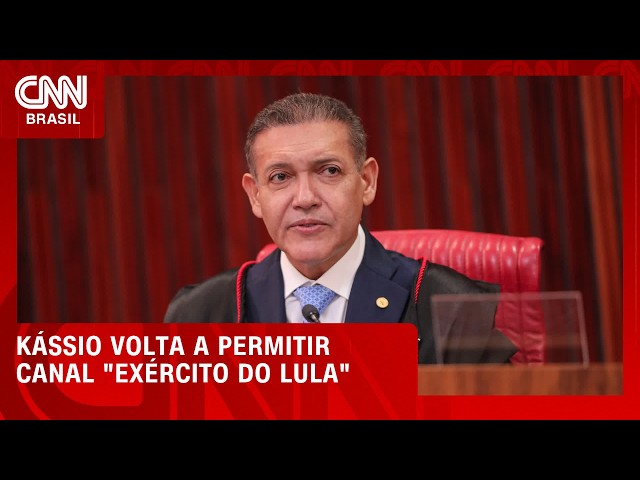 Kássio Nunes volta a permitir canal "Exército do Lula"; abertura será liberada em 48 horas | CNN 360