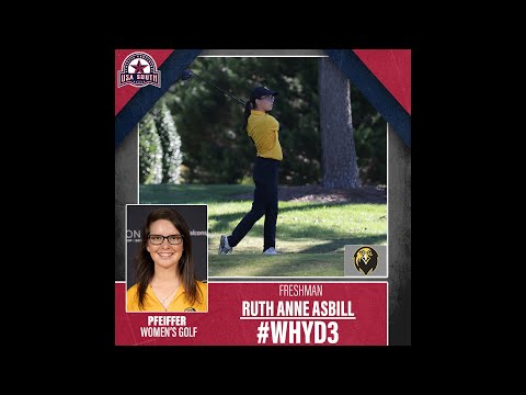 #WhyD3Wednesday: Ruth Anne Asbill (Pfeiffer)