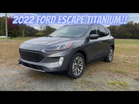 2022 Ford Escape Titanium: Best Compact Crossover?!?!