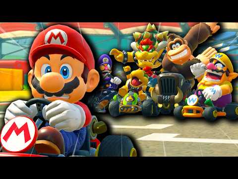 5 Hunters vs. 1 Pro - Mario Kart Manhunt