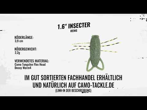 Reins 1.6" Insecter -  Cheburashka Rig Unterwasservideo