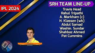 IPL 2024 | Sunrisers Hyderabad Team Best Playing 11 | SRH Playing 11 2024 | SRH Team 2024