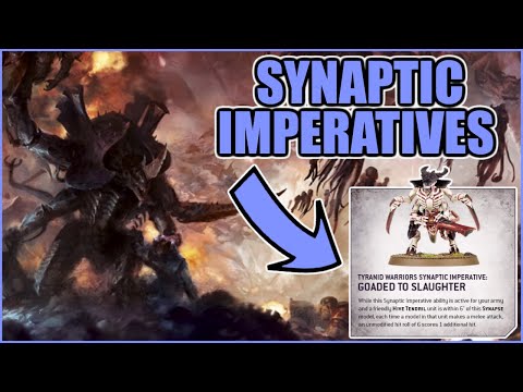 Tyranid Army Wide Buffs - Synaptic Imperatives! │ Warhammer 40k 9th Edition Rules Preview