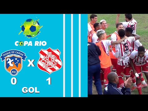 DUQUE DE CAXIAS 0X1 BANGU - 2ª FASE - JOGO DE IDA - COPA RIO 2023