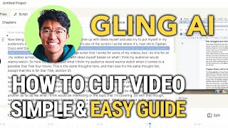 How to Cut a Video on Gling AI: Simple &amp; Easy Guide!